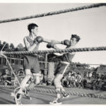 Fliegende Fäuste: In den 1960er gehörten Boxwettkämpfe zum Deutsch-Amerikanischen Volksfest. -- Bild: Archiv Kultur- und Militärmuseum Grafenwöhr