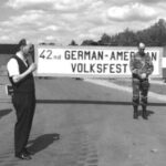 Eröffnung des. 42. Deutsch-Amerikanisches Volksfest Grafenwöhr 1999 im Camp Tunesia, Truppenübungsplatz Grafenwöhr -- Bild: Stadtanzeiger Grafenwöhr