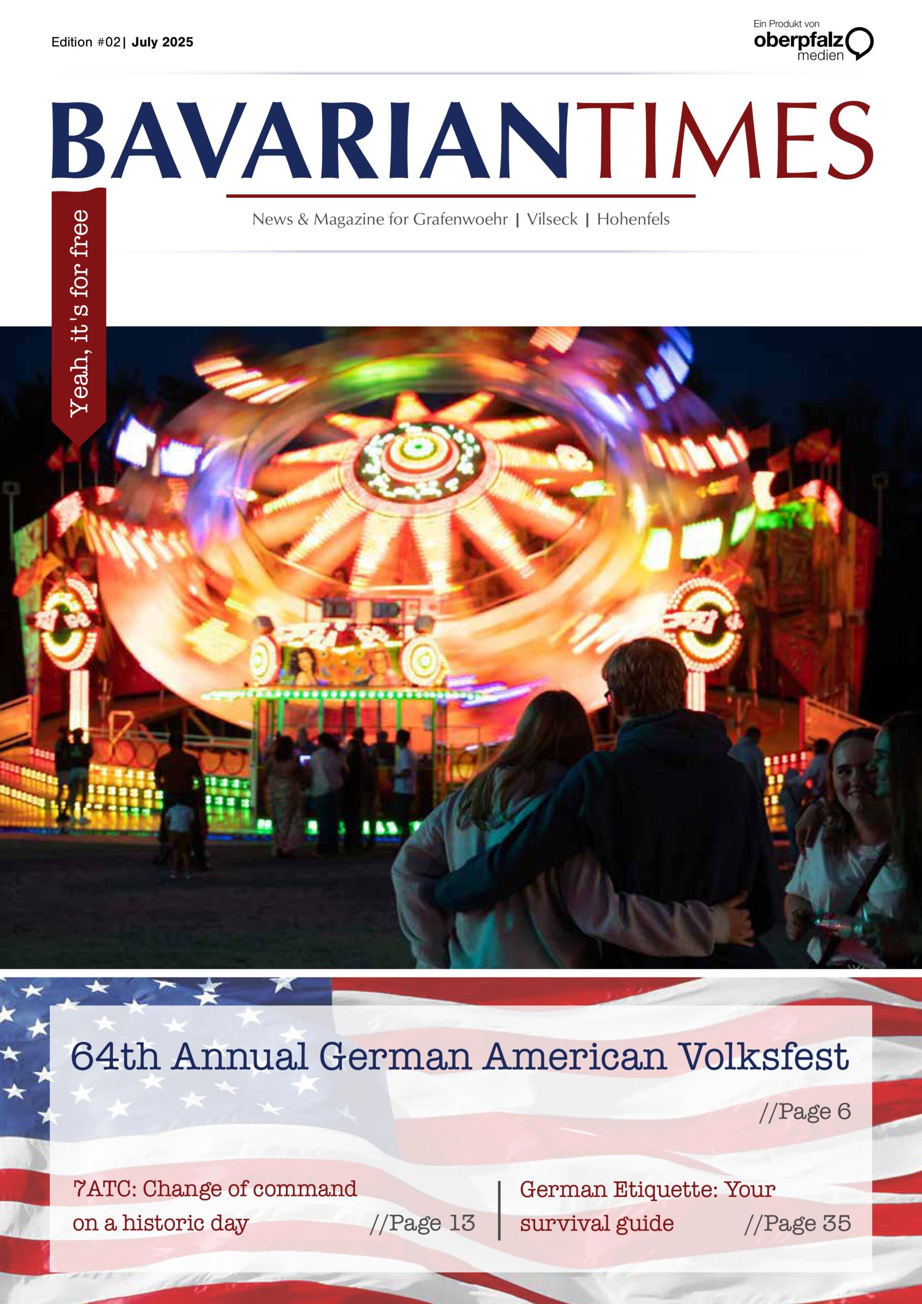 Bavarian Times Magazine - Ausgabe July/August 2025 -- Bild: U.S. Army photo by Capt. Sara Berner