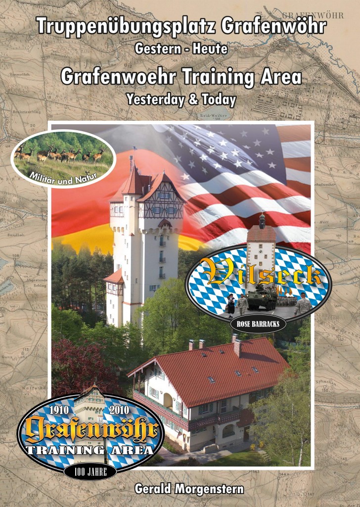 Die Titelseite des neuen "Trainingareabooks" mit dem Hinweis auf den Standort Vilseck und dem Zusatz Militär und Natur. -- Bild: Gerald Morgenstern