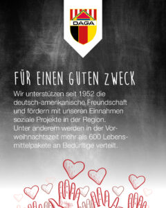 Über den Deutsch-Amerikanischen Gemeinsamen Ausschuss. Für einen guten Zweck. — Bild: DAGA e.V. Grafenwöhr