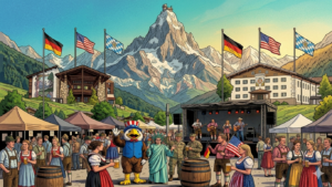 Deutsch-Amerikanischer Freundschaftstag in der Sheridan Kaserne​ in Garmisch-Partenkirchen. ​-- Bild: Gemini / volksfest-grafenwoehr.de