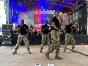 U.S. Army Europe and Africa Band & Chorus auf dem Deutsch-Amerikanischen Volksfest Grafenwöhr 2023 - Bild: U.S. Army Garrison Bavaria