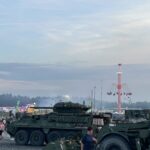 Deutsch-Amerikanisches Volksfest Grafenwöhr 2024 - Militärausstellung der US-Armee.