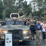 Deutsch-Amerikanisches Volksfest Grafenwöhr 2024 - Militärausstellung der US-Armee.