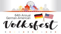 Logo des Deutsch-Amerikanischen Volksfest Grafenwöhr 2025, das Logo wurde von USAG Bavaria FMWR gestaltet. — Bild: USAG Bavaria FMWR