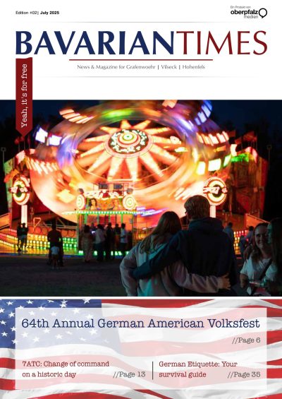 Bavarian Times Magazine - Ausgabe July/August 2025 -- Bild: U.S. Army photo by Capt. Sara Berner