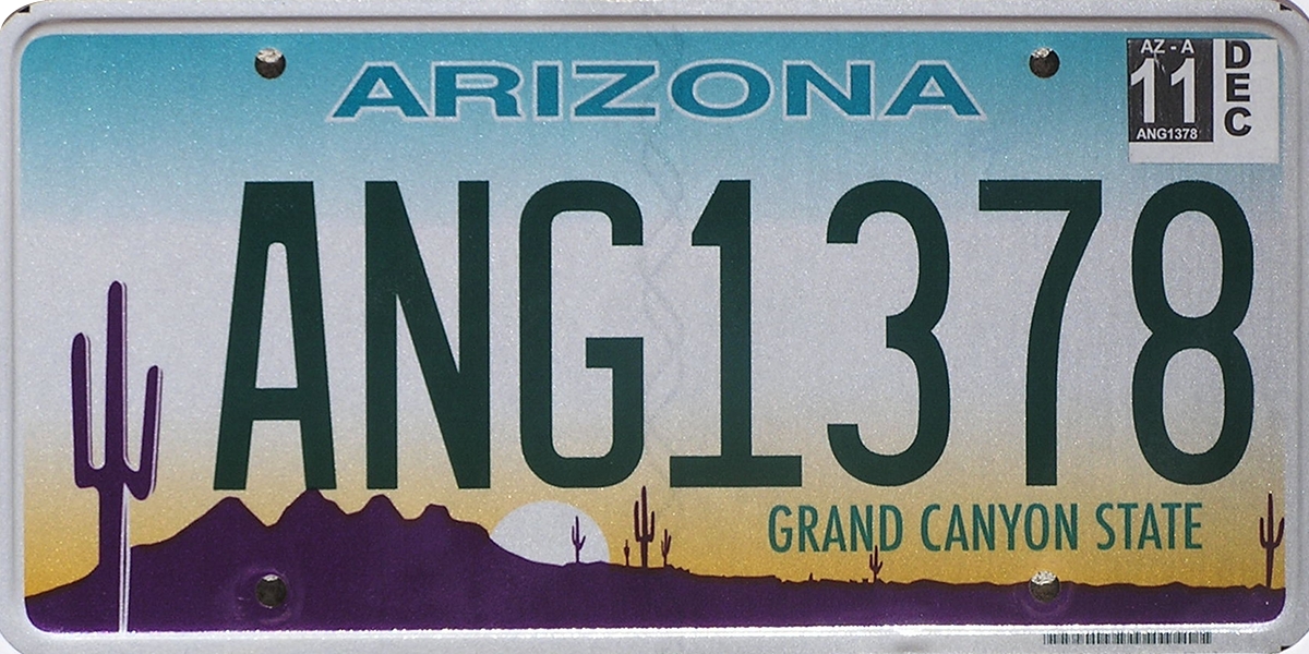 Las Vegas US Car USA Nummernschild Nevada