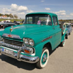 Chevrolet Apache von 1958 auf dem Deutsch-Amerikanischen Volksfest Hohenfels 2016. -- Bild: U.S. Army Garrison Bavaria / Hohenfels