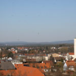 Blick über Grafenwöhr vom Wasserturm auf dem Truppenübungsplatz - Bild: volksfest-grafenwoehr.de