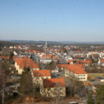 Blick über Grafenwöhr vom Wasserturm auf dem Truppenübungsplatz - Bild: volksfest-grafenwoehr.de